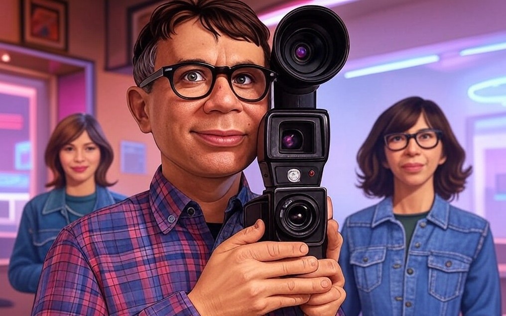 Fred Armisen, comedy writer, SNL, Portlandia, hipster satire, sketch comedy, Carrie Brownstein, Los Espookys, modern comedy (1)