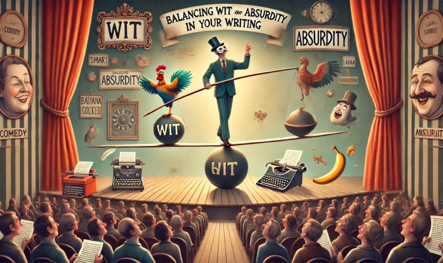 Balancing Wit and Absurdity in Your Writing