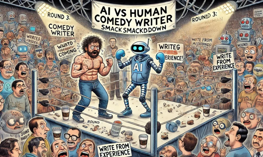 AI vs Human Comedy Writer Smackdown