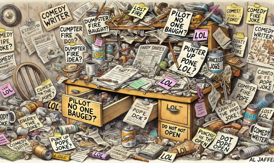 Comedy Writer’s Desktop Chaos
