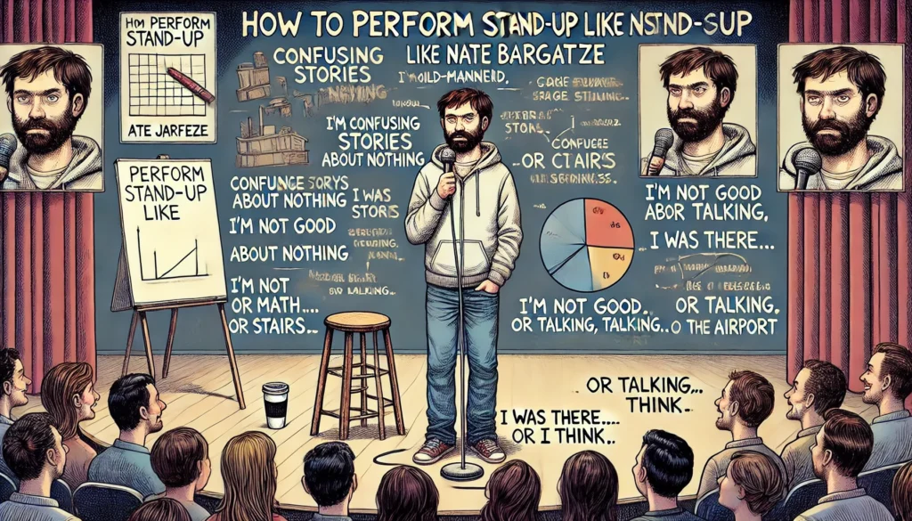 Perform Stand-Up Like Nate Bargatze