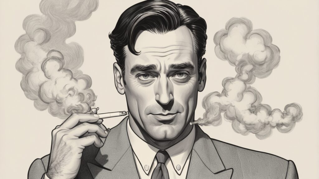 Jon Hamm Warns Young Actors 'Smoking Real Cigarettes for a Role Will Age You Faster Than Divorce and Sunlight Combined' -- How to Write Comedy About Actor Suffering and the Cult of ‘Authenticity’ (1)