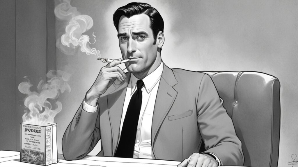 Jon Hamm Warns Young Actors 'Smoking Real Cigarettes for a Role Will Age You Faster Than Divorce and Sunlight Combined' -- How to Write Comedy About Actor Suffering and the Cult of ‘Authenticity’ (4)