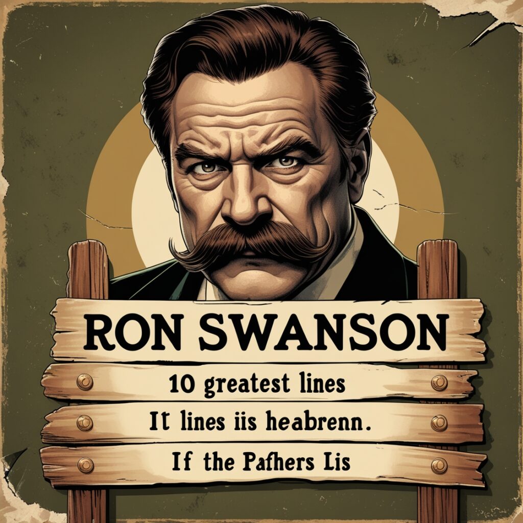 Ron Swanson's greatest ten lines (1) Ron Swanson's greatest ten lines (1)